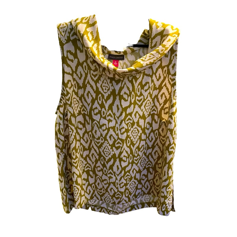 Vince Camuto Cowl Neck Sleeveless Top